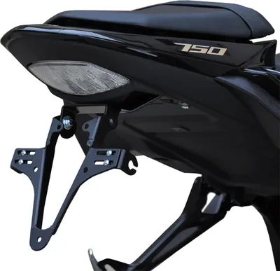 Produktbild von ZIEGER Basic Kennzeichenhalter kompatibel mit Suzuki GSR 750 BJ 2011-16