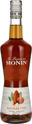 Image de La Liqueur de Monin AMARETTO 28% Vol. 0,7l