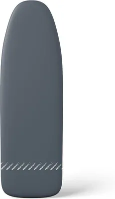 Universelle graue Bügelbrettbezug - 131 cm x 55 cm - 100% Baumwolle - Geeignet für alle Bügelbretter