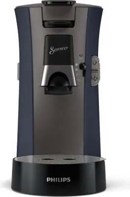 Produktbild von Senseo CSA240/71, Pod-Kaffeemaschine, 0,9 l, Kaffeepad, 1450 W, Blau, Grau