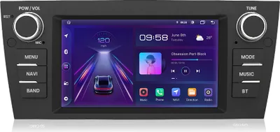 Produktbild von 7" Android 12 1+32G Autorádio GPS DAB+ pre BMW 3er E90 E91 E92 E93 Navi BT WIFI SWC FM