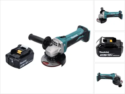 Image de Makita DGA 452 F1 Meuleuse d'angle sans fil 18 V 115 mm + 1x Batterie 3,0 Ah - sans chargeur