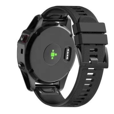 Obrázok produktu pre Garmin Fenix 5x / 6x Silicone Acton remienok, Black