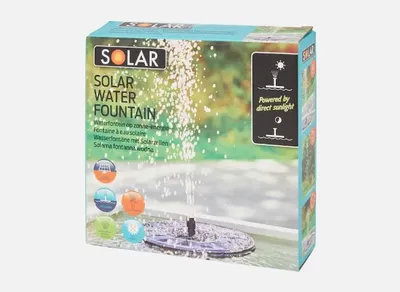 Produktbild von Springbrunnen Solar für Teich Teichpumpe Garten Wasserspiel für Teich