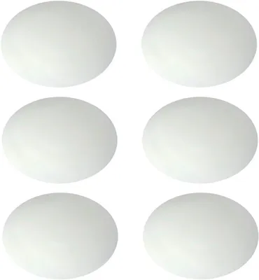 Imagen del producto de Protectores de goma autoadhesivos para puertas, diámetro de 60 mm, paquete de 6 unidades, para proteger paredes y puertas