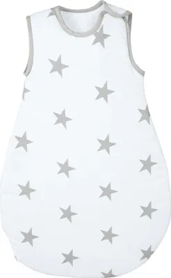 Produktbild von roba Schlafsack, 70cm, ganzjahres Babyschlafsack, atmungsaktive Baumwolle, Kollektion 'Little Stars'