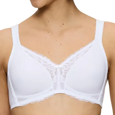 Produktbild von Triumph Modern Lace+Baumwolle N, Farbe: White 03/0003, Größe: 110B BH ohne Bügel