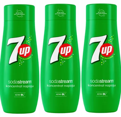 Produktbild von 3er Set SodaStream Konzentrate 3x 7UP