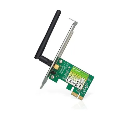 Obrázok produktu pre TP-Link TL-WN781ND, Interný, Bezdrôtový, PCI Express, WLAN, 150 Mbit/s, Zelená