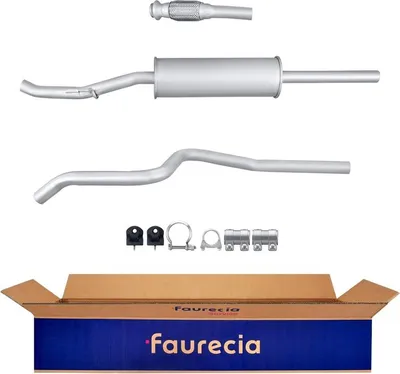 Image de Silencieux avant FAURECIA Expertise aprèspour CITROËN C3, entre autres