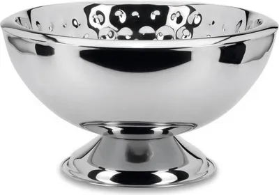 Produktbild von Champagner-/Flaschenkühler Hammerschlag-Optik (H) 24,5 x (Ø) 43 cm