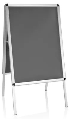 Obrázek produktu pro hjh OFFICE Stojan na plakáty AGENDA II Hliníkový reklamní stojan