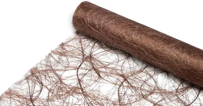 Produktbild von JULANO Sizoweb Original Tischläufer Tischband zur Dekoration (10cm breit, 1m lang, Farbe: kupfer)