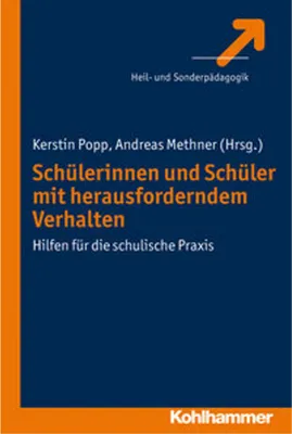 Produktbild von Schülerinnen und Schüler mit herausforderndem Verhalten