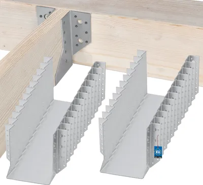 Immagine prodotto di KOTARBAU® set di 25 ganci per travetti tipo A 160 mm connettore per travetti in legno connettore per travetti per edilizia esterna