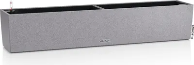 Obrázek produktu pro Lechuza Samozavlažovací truhlík Balconera Stone 100 cm, kamenná šedá