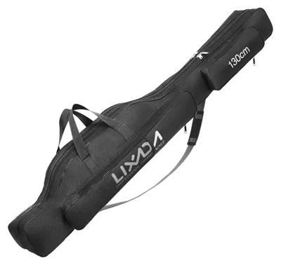 Image de Solidchoice - Sac de pêche en toile, portable, pour cannes à pêche et accessoires