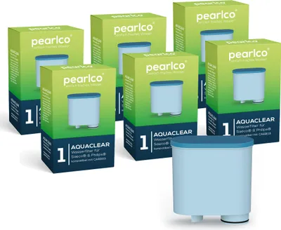 Produktbild von Clear Wasserfilter für Philips & Saeco Kaffeemaschinen komp. mit AquaClean CA6903 - Pack 06