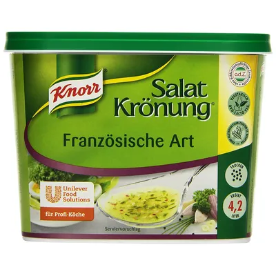 Image de Knorr Salatkröung à la française Base pour vinaigrette 500g