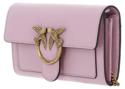 Produktbild von PINKO Umhängetasche Clutch Love One Wallet C Light Pink + Antique Gold rosa