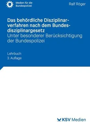Obrázok produktu pre Das behördliche Disziplinarverfahren nach dem Bundesdisziplinargesetz