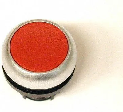 Produktbild von Roter Druckknopfbetätiger mit Federrückstellung M22-D-R Eaton 216594