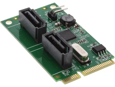 Zdjęcie produktu dla InLine 66907, Mini PCI Express, SATA, PCIe 2.0, Srebrny, PC, ASMedia ASM1061R