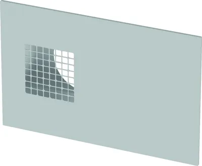 Obrázek produktu pro Zehnder Kombi-Außenwandgitter ComfoEdge Dupla nerezový vzhled, venkovní vzduch vpravo DN 160
