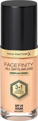 Obrázek produktu pro Max Factor Facefinity All Day Flawless 3In1 Foundation N42-Ivory 30ml
