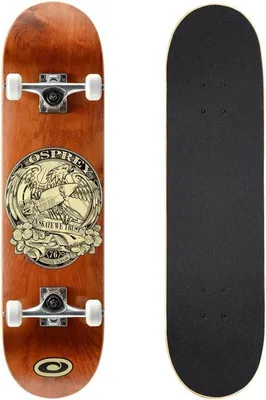 Image de Osprey IN SK8 WE TRUST 31" skateboard double kick - ABEC 7