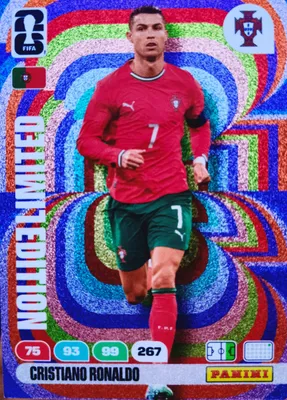 Produktbild von PANINI FIFA WORLD CUP 2026 LIMITED CRISTIANO RONALDO football card