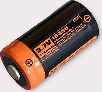 Produktbild von Manker 18350 Akku 1100 mAh ungeschützt