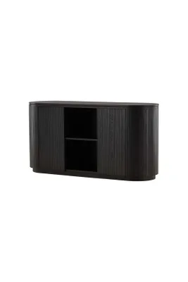 Produktbild von Venture Design Vitrinen Fjällbacka Schwarz