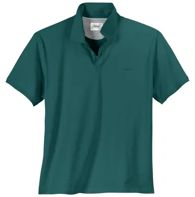 Produktbild von s.Oliver Übergrößen Basic-Poloshirt petrol