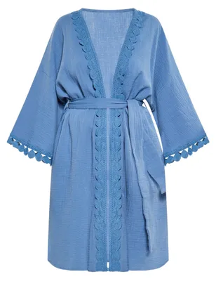 Produktbild von Gaya damen kimono - denimblau, M