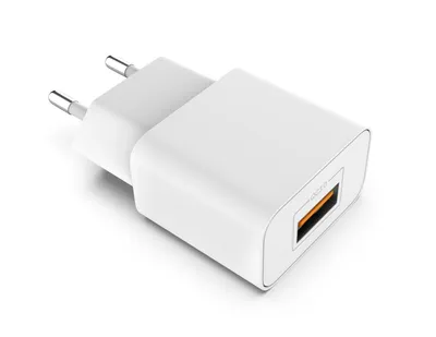 Image de Quick Charge 18 W USB chargeur rapide 3.0 alimentation chargeur smartphone en blanc