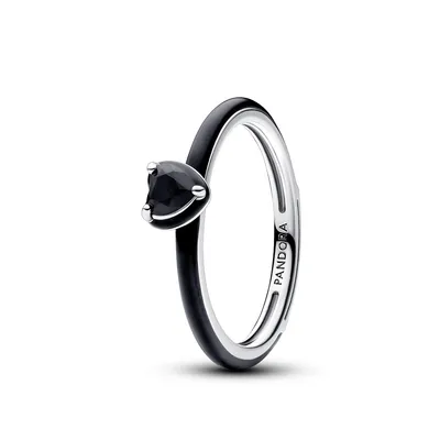 Immagine prodotto di Pandora ME Anello Cuore Chakra Nero 193088C01 Anello da donna, misura anello:54