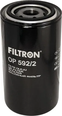 Produktbild von Ölfilter FILTRON OP 592/2 Anschraubfilter für RAM 3500 Crew Cab Pickup (D2) für KAMAZ 4308 für OTOKAR DORUK für FODEN TRUCKS ALPHA für ERF ECM für DAF
