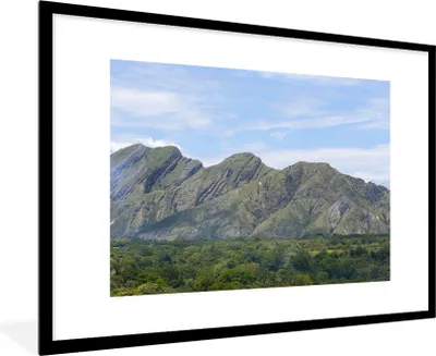 Produktbild von MuchoWow® Gerahmtes Poster Andenberg in Kolumbien 90x60 cm - Poster mit Schwarzem Bilderrahmen Wandposter Rahmen Foto Bilder - Wanddekoration - Fotos