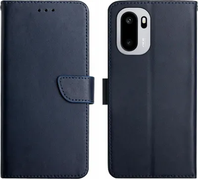 Produktbild von OnePlus 15R Hülle - Coverup Genuine Leather Klapphülle - Echtes Leder - Blau