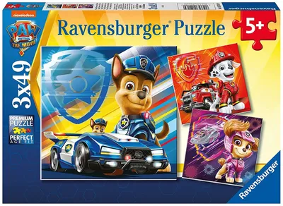 Produktbild von Ravensburger Chase, Marcus and Stella - Paw Patrol Puzzlespiel 49 Stück(e) Cartoons