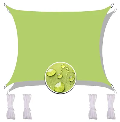 Immagine prodotto di Tenda da sole 3,6x3,6 metri, impermeabile, colore verde