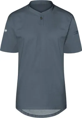 Produktbild von KARLOWSKY Damen Arbeitsshirt PERFORMANCE Kurzarm Twill Anthrazit L