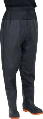Produktbild von Möbel Hüftwathose mit Stiefeln Schwarz Größe 39 - Regenhosen &43963