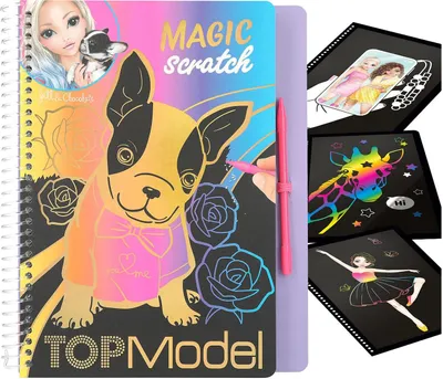 Produktbild von DEPESCHE TOPModel Magic Scratch Book 0