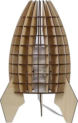 Produktbild von Tischlampe Rocket Holz