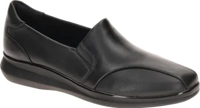 Produktbild von Clarks LYNELL EDGE Damenschuhe - bequeme Slipper - Halbschuhe schwarz NEU