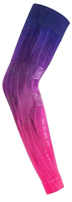 Imagen del producto de Floky, manga de compresión "Evolution Fantasy" en color rosa, diseño "Nebulosa"