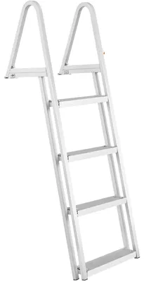 Zdjęcie produktu dla Drabina Dokująca Vevor Aluminiowa 4 Stopnie Udźwig 159 Kg Antypoślizgowa