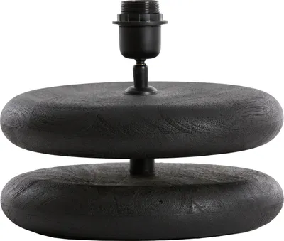 Produktbild von Light & Living - Lampensockel EBOLI - Ø25x9cm - Schwarz